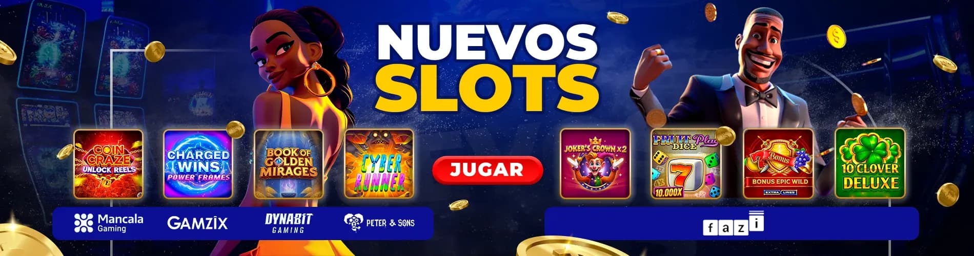 SLIDER SLOTS NEW VEN