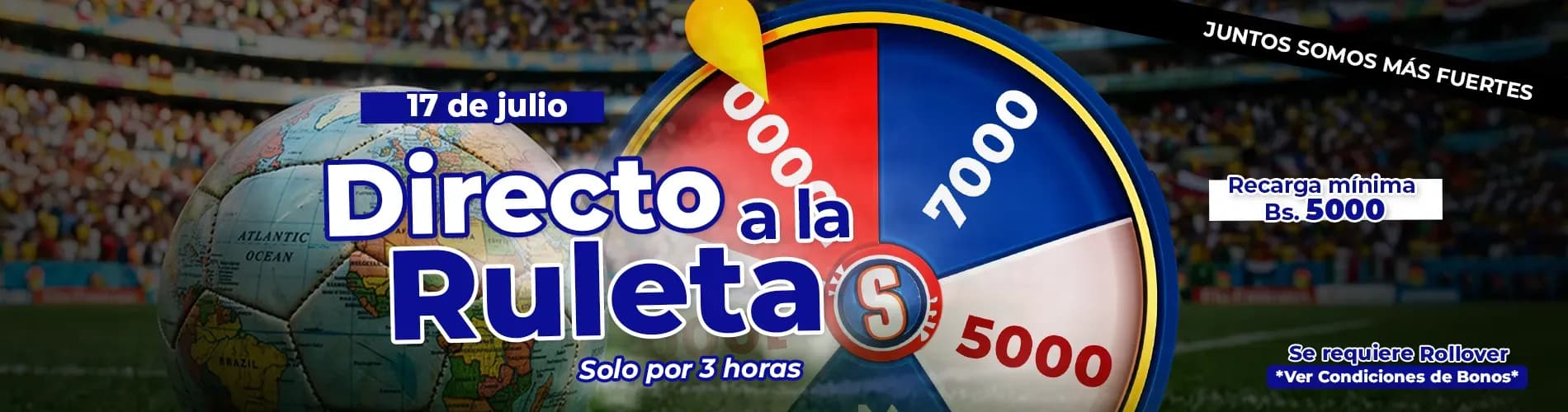 Promo ruleta VEN