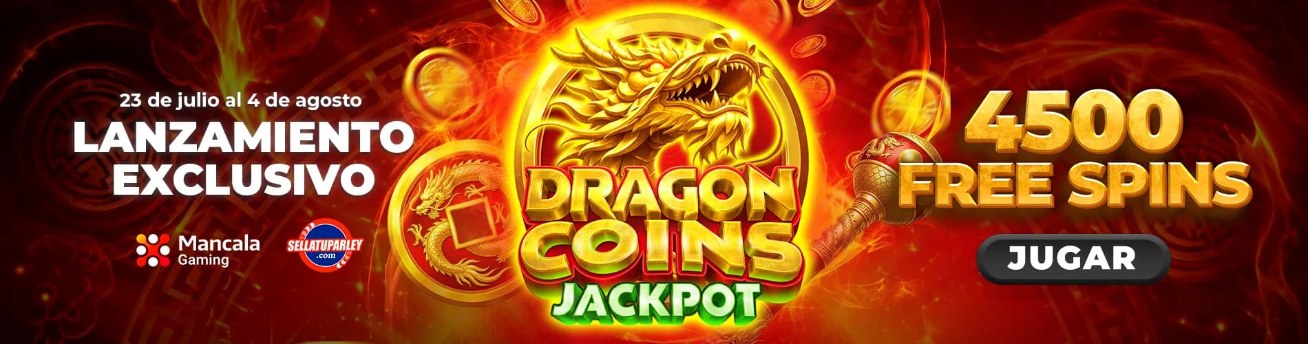 Mancala Dragon Coins jackpot  exclusivo VEN