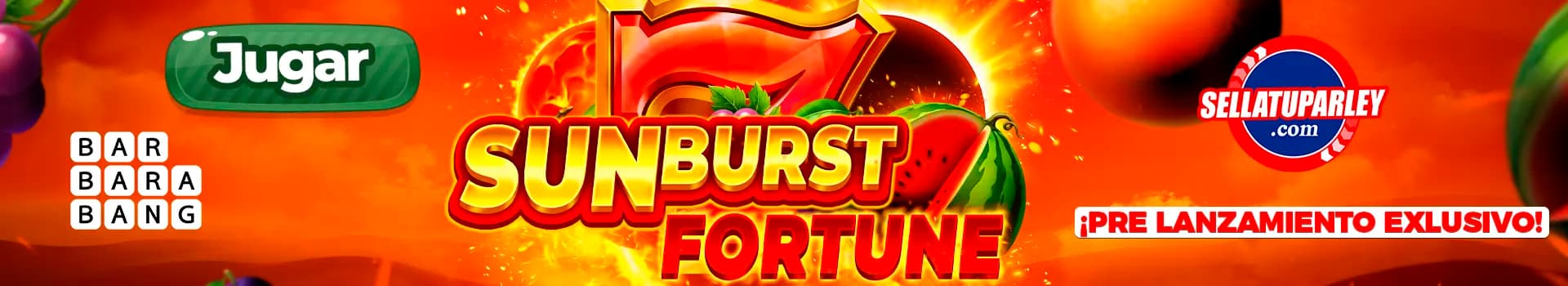 Sunburst Barbaraban g nuevo juego exclusivo VEN