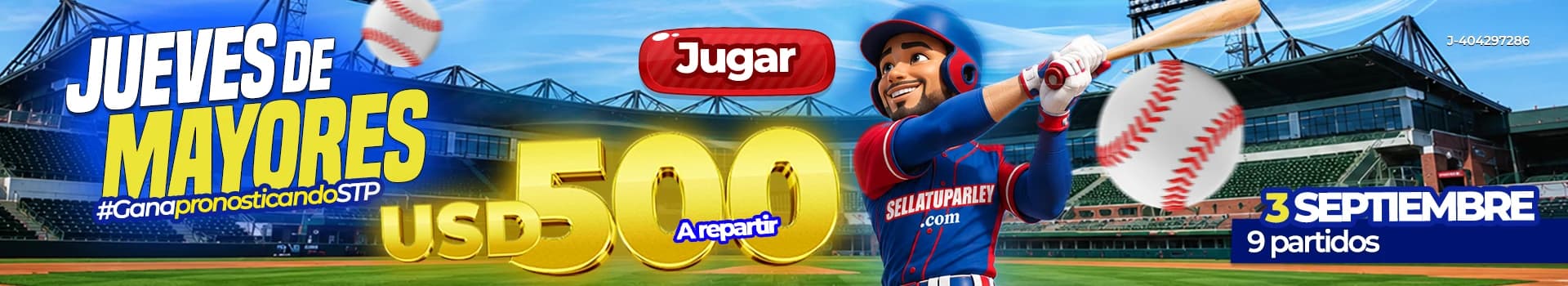 Slider MLB Jueves de Mayores VEN